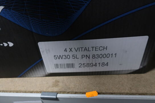 4 stk. motorolie WOLF 15W40