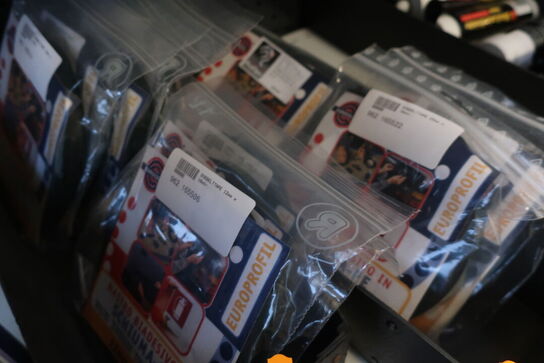 Rudelim samt dobbelttape m.v. 