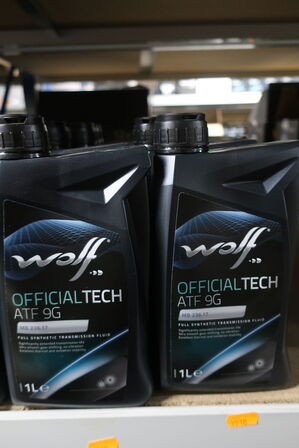 12 stk. gearkasseolie WOLF ATF 9G