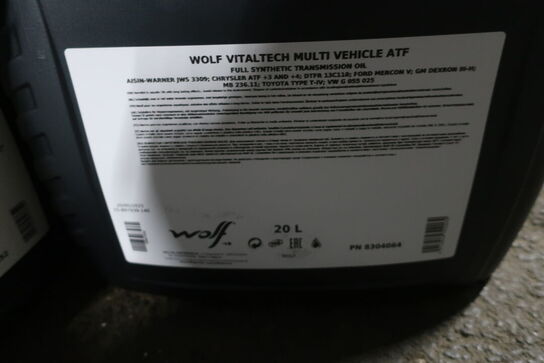 40 liter gearkasseolie WOLF 