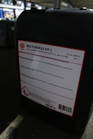 20 liter gearkasseolie TEXACO MULTI-VEHICLE ATF 3