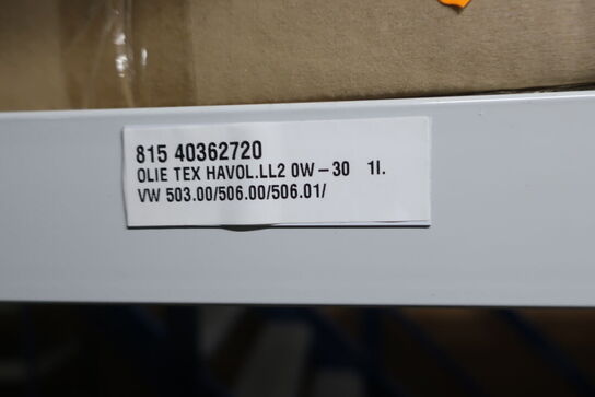 10 stk. motorolie TEXACO Havoline 0W-30