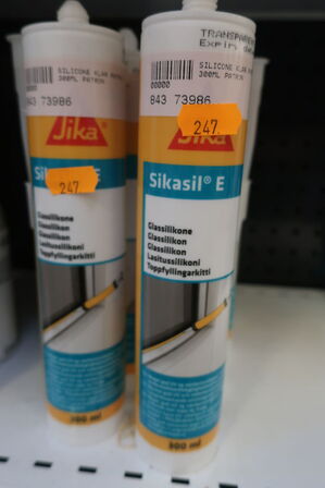13 stk. silikone SIKA 