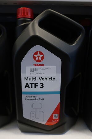 5 liter gearkasseolie TEXACO Multi-Vehicle ATF 3