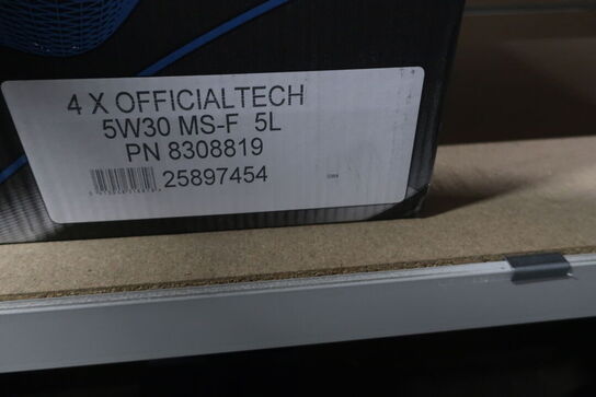 3 stk. motorolie WOLF 5W30 MS-F