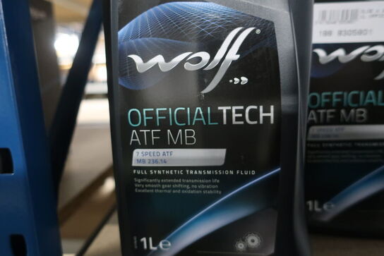 9 stk. gearolie WOLF ATF MB