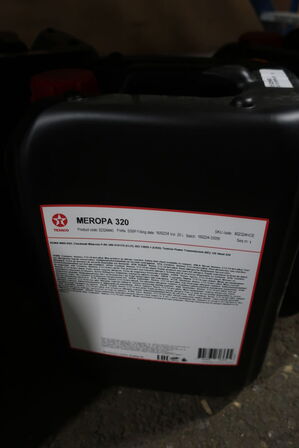 20 liter gearolie TEXACO Meropa 320