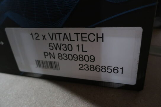 16 stk. motorolie WOLF 5W30 