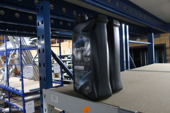 3 stk. motorolie WOLF 10W40 B4 samt 2 stk. gearkasseolie WOLF 