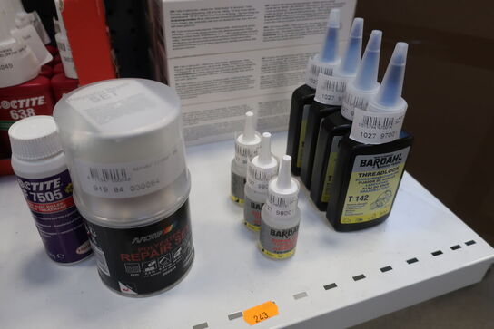 Diverse lim fra LOCTITE m.v. 