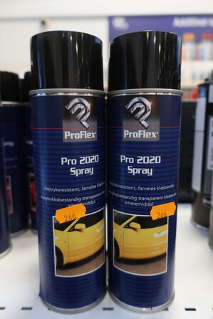 4 stk. klæbemiddel PROFLEX Pro 2020 spray 