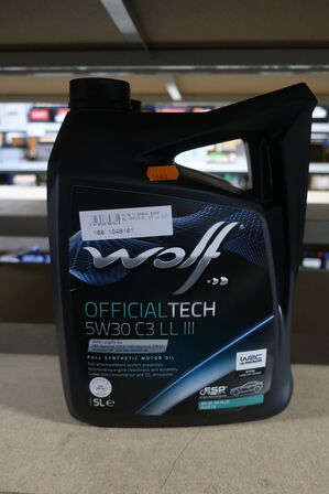2 stk. motorolie WOLF 5W30 C3 LL III