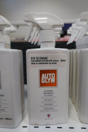 6 stk. fælgrens AUTOGLYM