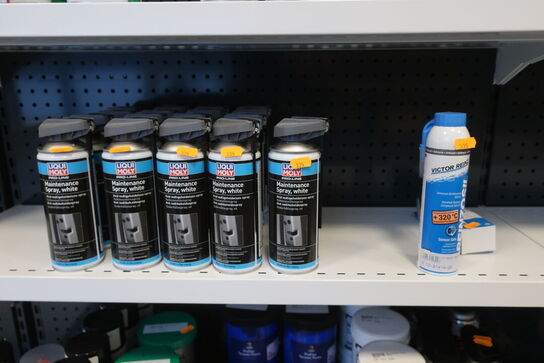 17 stk. maintenance spray m.v. 