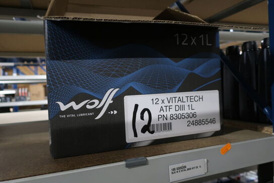 24 stk. gearolie WOLF 