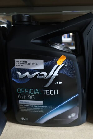 2 stk. gearkasseolie WOLF ATF 9G