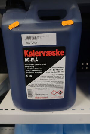 2 stk. kølervæske DANKEMI 