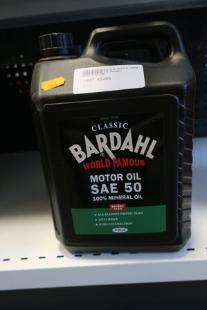 5 liter Motorolie BARDAHL SAE50