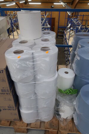 Hvid håndklædepapir 