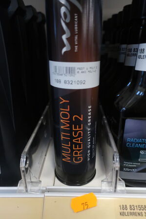 4 stk. multi moly grease 2 WOLF 