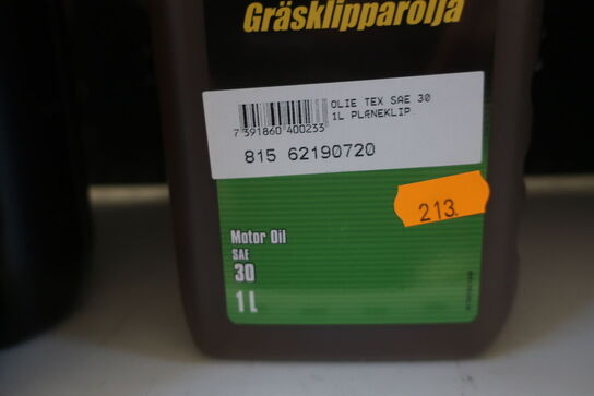 4 stk. plæneklipperolie 