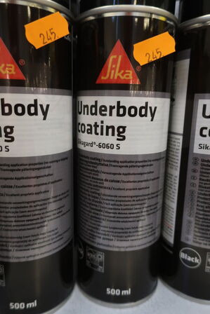 13 stk. underbody coating SIKA 