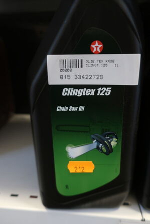 10 stk. kædesavsolie TEXACO Glingtex 125