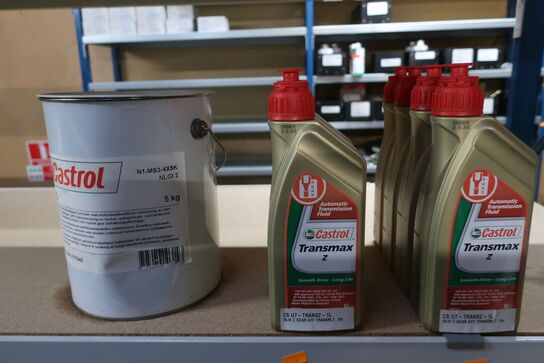 6 stk. gearkasseolie CASTROL Transmax Z