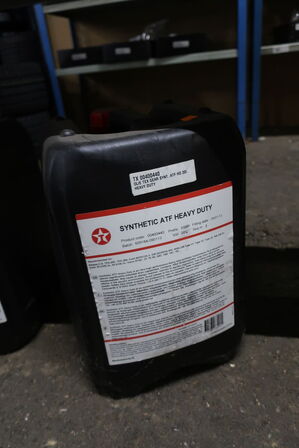20 liter gearolie TEXACO ATF Heavy Duty 