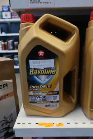 5 liter motorolie HAVOLINE 5W-30