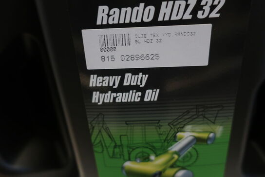 5 liter hydraulikolie TEXACO Rando HDZ 32