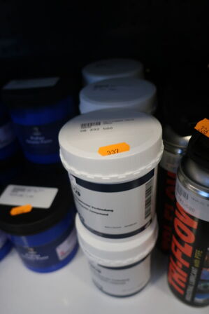 6 stk. sølv/kobber fedt FUCHS 