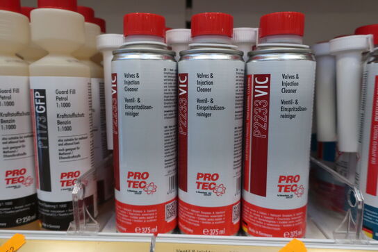 13 stk. valves & injection cleaner PROTEC 