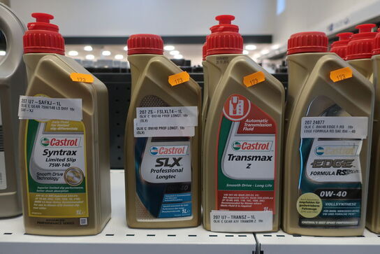 Motorolie samt gearkasseolie CASTROL 