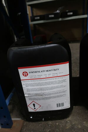 20 liter gearolie TEXACO ATF Heavy Duty 