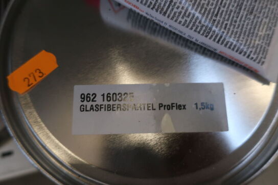 5 stk. glasfiberspartel PROFLEX