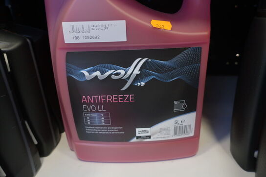 5 liter kølervæske WOLF EVO LL 