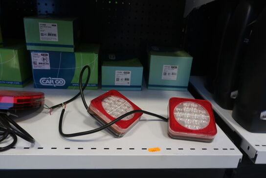 14 stk. lygter CARGO 