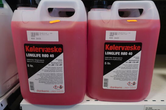 7 stk. kølervæske DANKEMI 