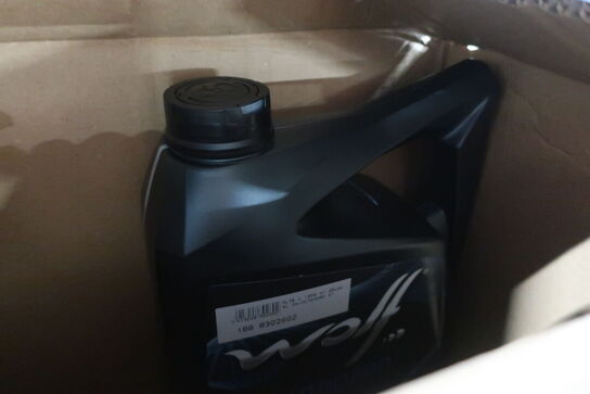 5 stk. motorolie WOLF 4T 10W30