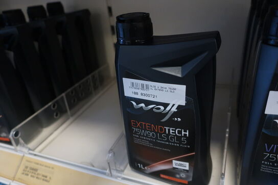 5 stk. gearkasseolie WOLF 75W90 GS 5