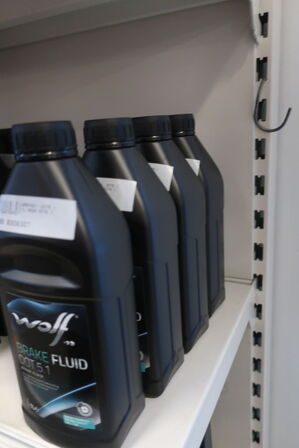 4 stk. bremsevæske dot 5.1 WOLF 