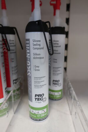 5 stk. silicone sealing compound PROTEC 