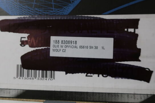 3 stk. motorolie WOLF 5W30