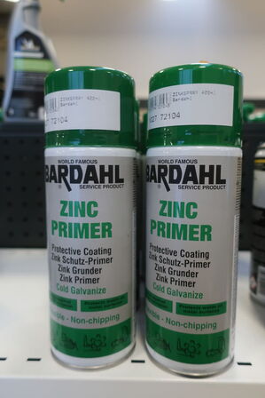 6 stk. zinc primer BARDAHL 
