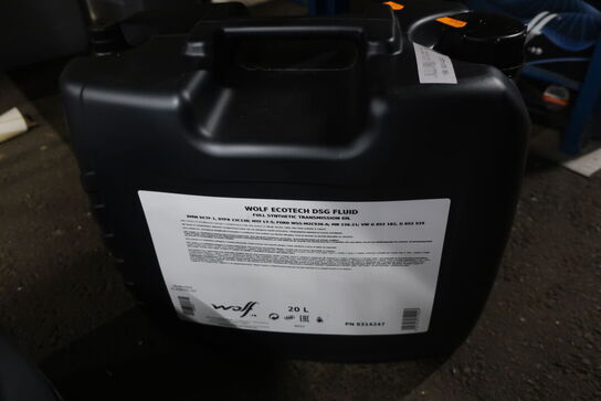 20 liter gearkasseolie WOLF Ecotech DSG Fluid 