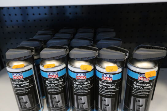 17 stk. maintenance spray m.v. 