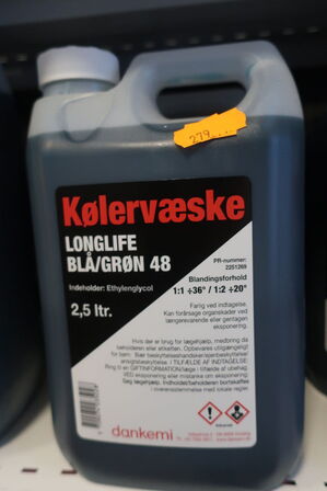 3 stk. kølervæske DANKEMI