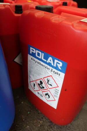 6 stk. alkylatbenzin 2-takt