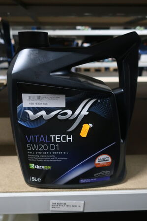 Motorolie WOLF 5W20 D1
